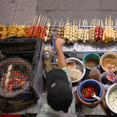 Street food all'estero in viaggio